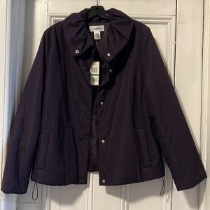 Vintage old stock Calvin Klein women’s jacket nwt size L vintage